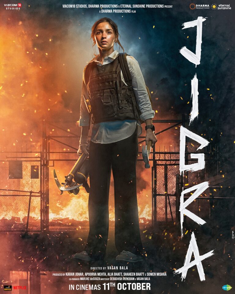 Alia Bhatt’s ‘Jigra’ Opens with ₹4.25 Crore on Day 1 Amidst Box Office Clash